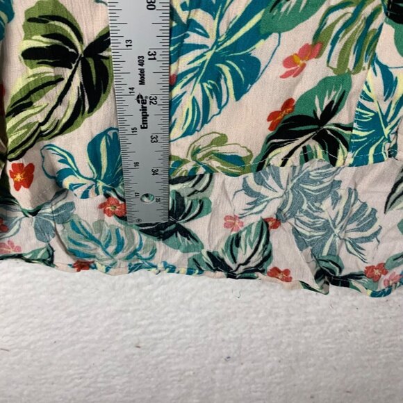 Lost + Wander Womens Luau On The Beach Botton Up Floral Tunic Size M/L NWT 10060 - Picture 7 of 11